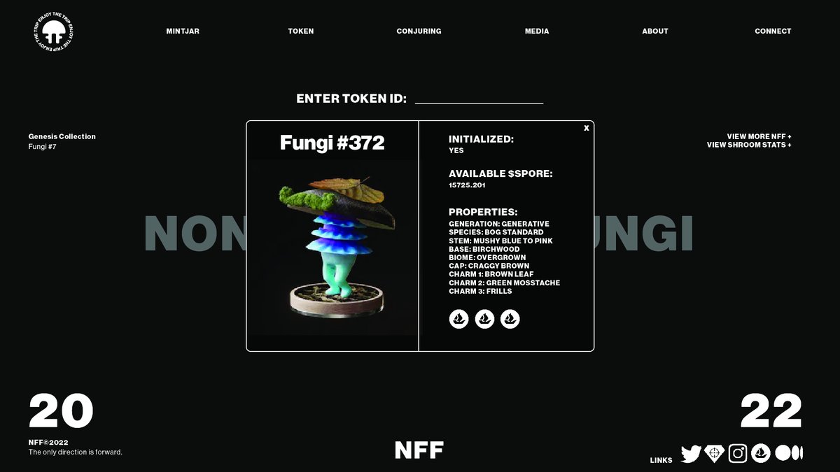 FungibleFungi's tweet photo. Conjuring Update 🧵

We've made the call to push the launch of The Conjuring back by a few days while we squish some last minute sneaky bugs. In the meantime, here's a few snippets of what's to follow in the coming week! https://t.co/BOiGZ37yv1