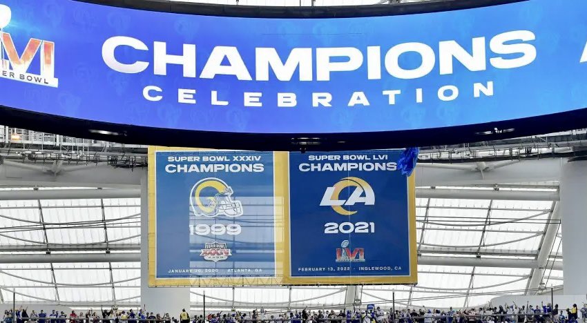 vinceayg_'s tweet photo. All worth it, these banners are forever. Rams for life. https://t.co/ywdewM3eSf