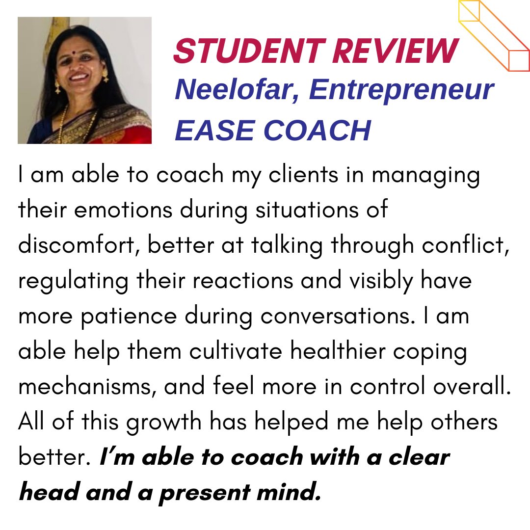 namita_purohit's tweet photo. https://t.co/k8Qq8p8No7 - Enrollment open for Dec 4th cohort.
Cart open now, closes on Dec 3rd, 11:59 pm IST.
Course Fee increases after Dec 4th.
#lifecoachcertification #lifecoachbusiness #lifecoach #execcoach #narcabusecoach #relationshipcoach #performancecoach https://t.co/mGZx3Lfdfj