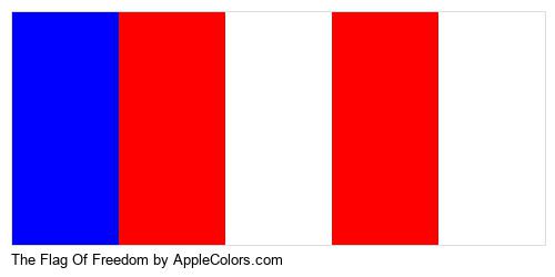 _applecolors's tweet photo. Check out New Palette Today - The Flag Of Freedom Logo @_applecolors https://t.co/rMLqRqEo0c #FF0000 #FFFFFF #FF0000 #FFFFFF #iris https://t.co/ztTDpyx46s