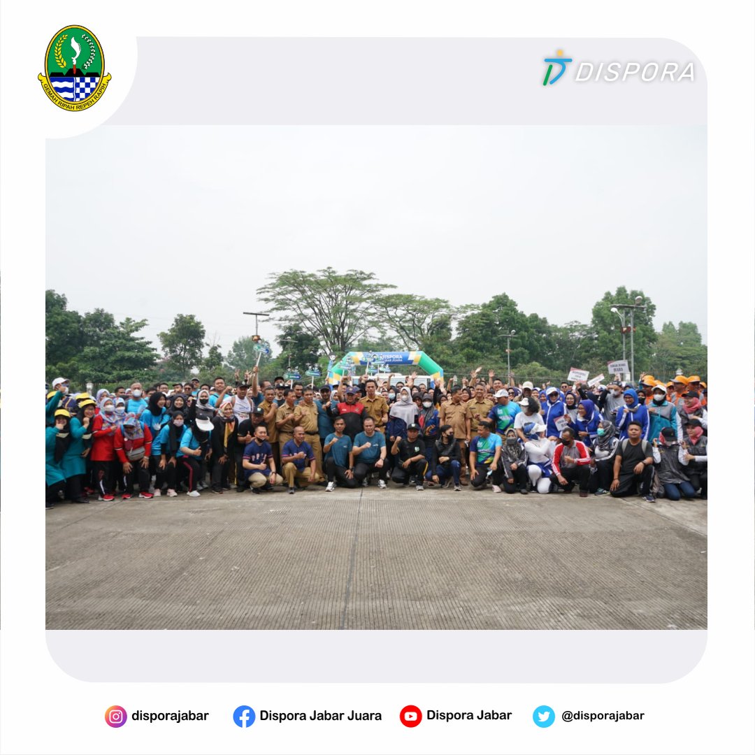 disporajabar's tweet photo. Halo #baladpora
Yuu kita lihat keseruan lomba lomba dalam rangka HUT KORPRI tahun 2022. Lomba diselenggarakan di Youth Center Arcamanik Dinas Pemuda dan Olahraga Provinsi Jawa Barat.
@ridwankamil @PaUuRuzhanul
#HUTKORPRIKE51 #DisporaJabar #DisporaJabarJuara https://t.co/uWR9Jg5zxZ