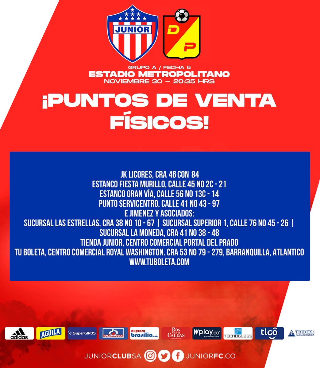Junior FC tweet media