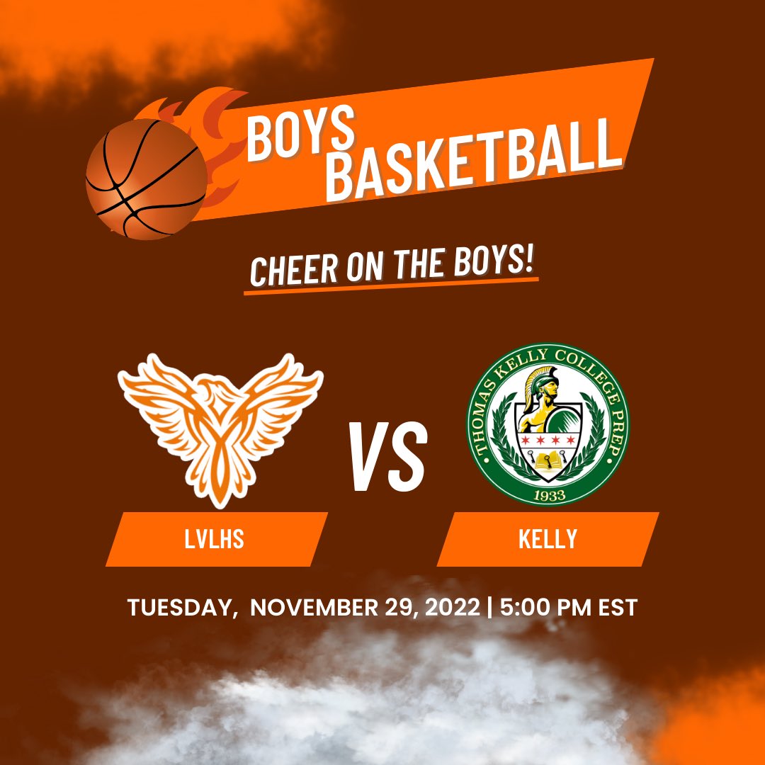 Come cheer on the Boys Basketball team this Tuesday. Free admission with a student ID, $5 without.