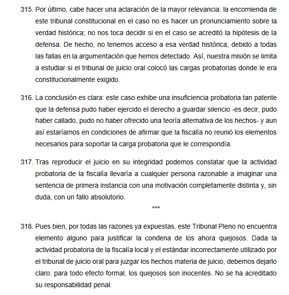 j_olar's tweet photo. DETENGAN TODO TWITTER JURÍDICO.

Ya hay proyecto público del caso #DudaRazonable ventilado en un gran documental de @NetflixLAT. 

Amparo liso y llano, con todo y razonamiento probatorio. Vamos por los ocho votos.

@PresuntoC @alejandrojimp @Ikeribarreche @EliudTapia https://t.co/Lck22NwFe3