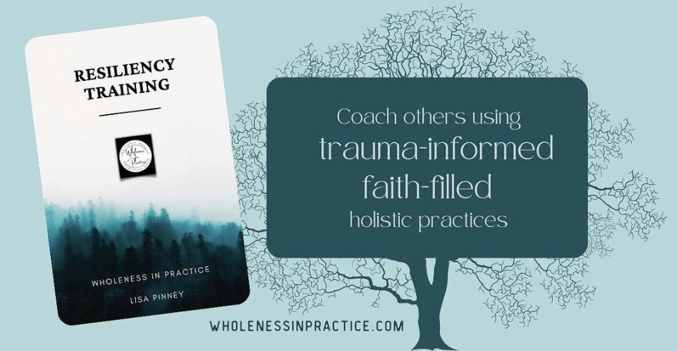 I have years of working through my own trauma as I walked a spirit led path. I had no idea where it would lead. But led to much more than I expected.I now train coaches so they can go out and serve the hurting. Want to know more? wholenessinpractice.com