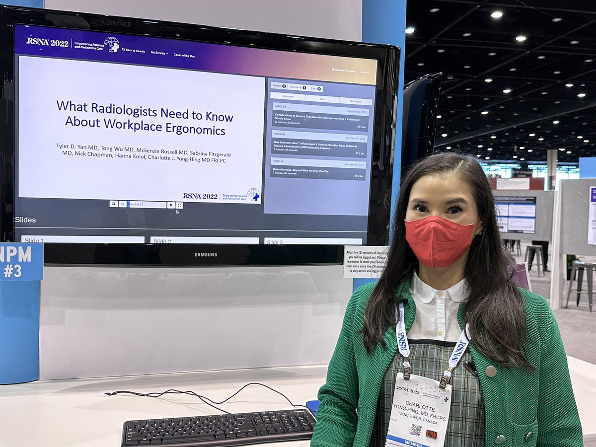 Checking out my teams’ outstanding #EDI work at #RSNA2022 #RSNA22