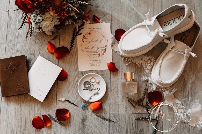 kaylee_bart's tweet photo. Custom bridal @HeyDudeShoesUSA seriously best decision ever. So comfortable for a long day 🙌🏼 https://t.co/TMV9t8Sxdx