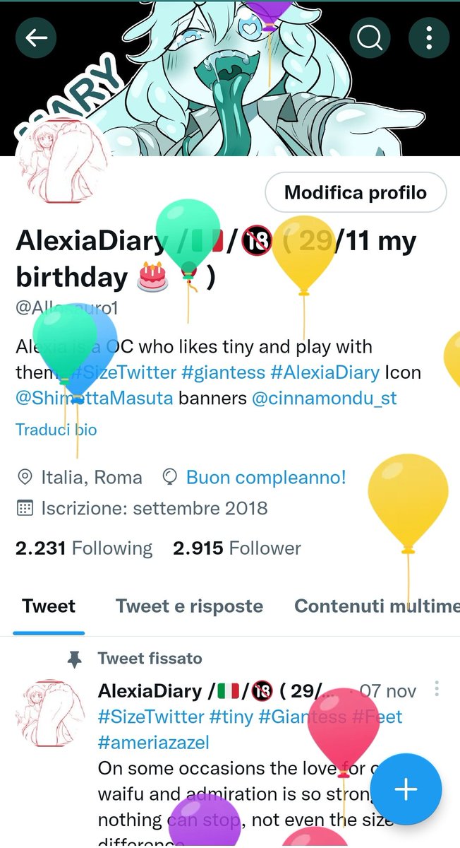 AlexiaDiary /🇮🇹/🔞 tweet media