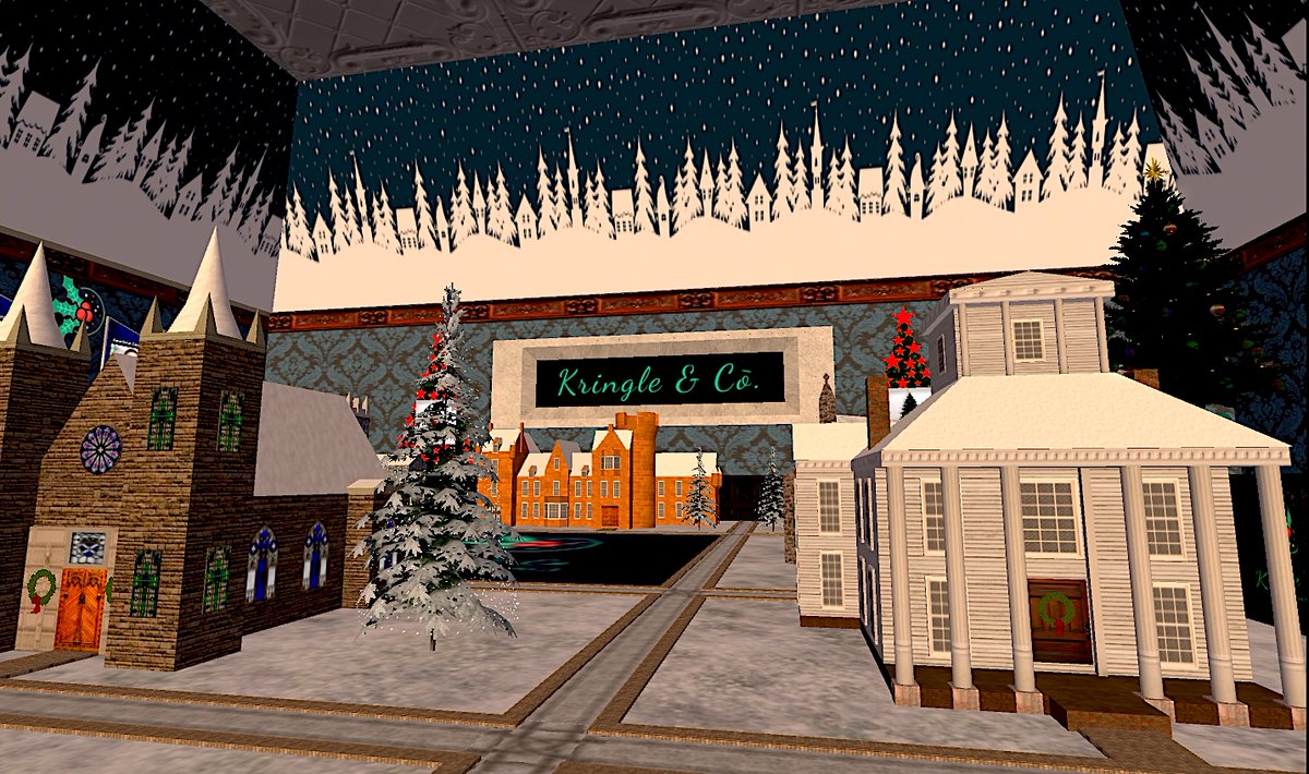 EthanWestland's tweet photo. Well the new #KringleCo store at the #SLChristmasExpo is done and ready for the event to begin this weekend. I had to redo the interior to make it a bit more festive and we got all our merchandise out and ready. Hopefully we will raise a lot of L$ for cancer research! #SecondLife https://t.co/fgC4mkRRLR