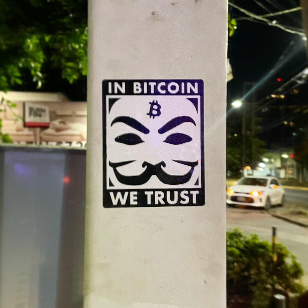 InBitcoinTrust's tweet photo. IN BITCOIN WE TRUST ₿
#InBitcoinWeTrust #BetterMoney #Bitcoin #SatoshiMask #BitcoinSticker https://t.co/MXP5ssHVJX