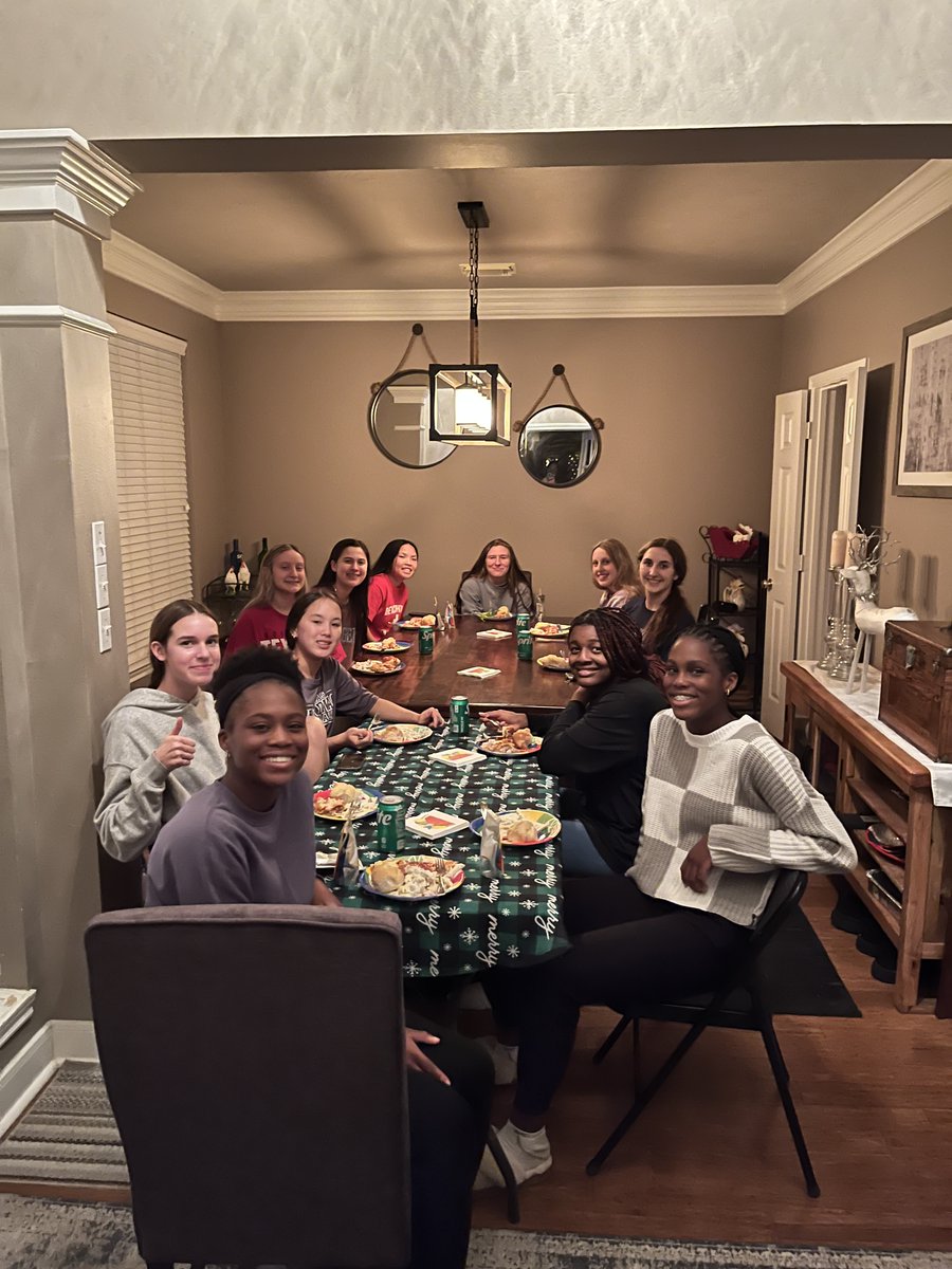 First KHS Varsity Girls Basketball team dinner. Amazing group of student athletes and all-around great people. <a href="/HumbleISD_KHS/">Kingwood High School</a> <a href="/KHSGBB/">Kingwood Girls Basketball</a>