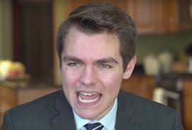 Nick Fuentes is a small, smarmy, weak, weasely, privileged, racist, bigoted, meaningless, micro-dicked, tantrum-throwing, bile-spewing, hate-filled, goose-stepping little incel shit elf who can go fuck himself all the way off to hell with a spiked dildo shaped like Adolf Hitler.