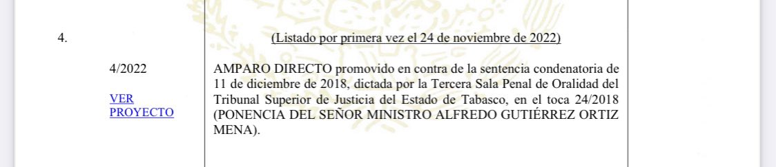 oscar_leonard's tweet photo. Aquí se puede consultar el proyecto del amparo directo 4/2022, relativo al tema del documental “Duda Razonable”. 👇

https://t.co/cVIFhpNQ5S https://t.co/ADBzP3HBI2