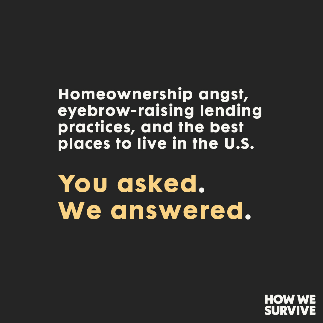 Marketplace's tweet photo. This season on #HowWeSurvive, we've been getting some really smart, interesting questions in our inbox.

So we're spending the latest episode answering as many as we can: https://t.co/M3rArWnizp https://t.co/6YDVzdNAOd