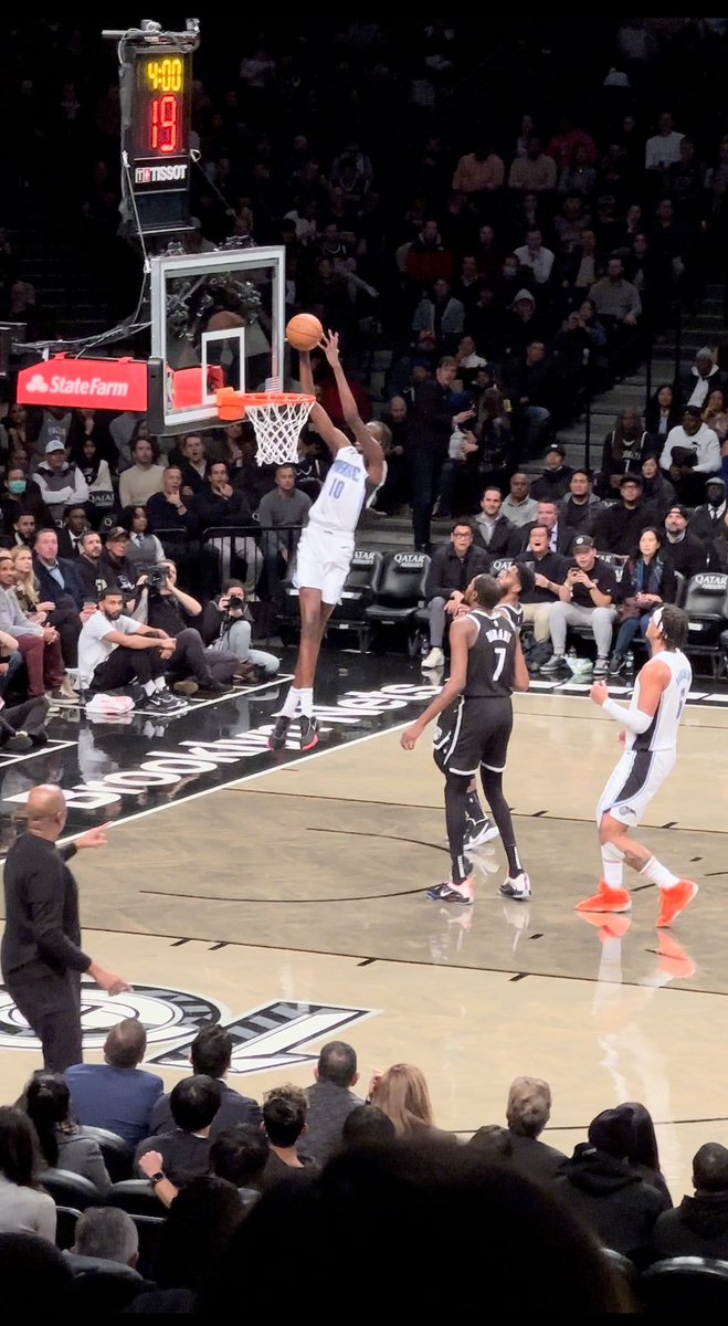 Bol cleared for takeoff!! <a href="/WorldWideWob/">Rob Perez</a> <a href="/OrlandoMagic/">Orlando Magic</a>