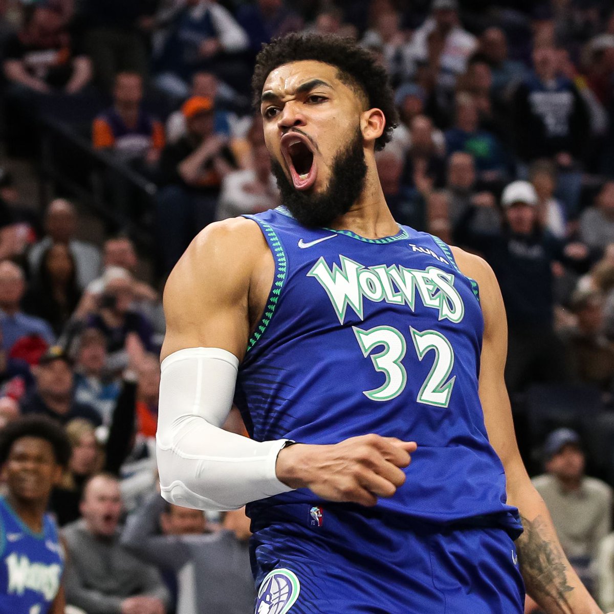 Hater Central on Twitter "Karl AnthonyTowns at half tonight 2 Points
