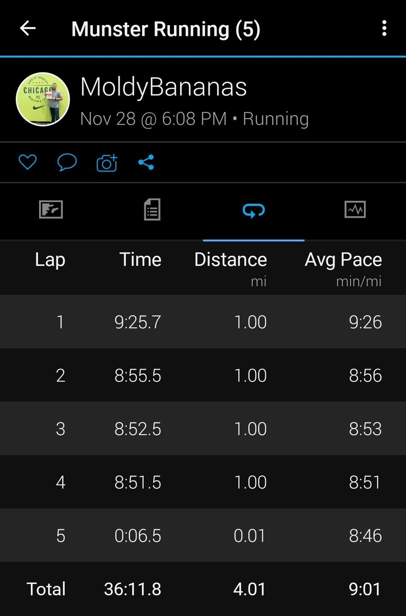 MikeREarnshaw's tweet photo. Took my new shoes out for 3 miles & ended up #running 4!
Day 5 of #RWRunStreak.
As Joe Rinaldi says, "It's Separation Season!"
Get up & move crew! π
#fitleaders #runlap #run #runners #EduCultureCookbook #ProjectEndure #athleticcheckin #athleticbrewing @AthleticBrewing https://t.co/JQlv1QOlh5
