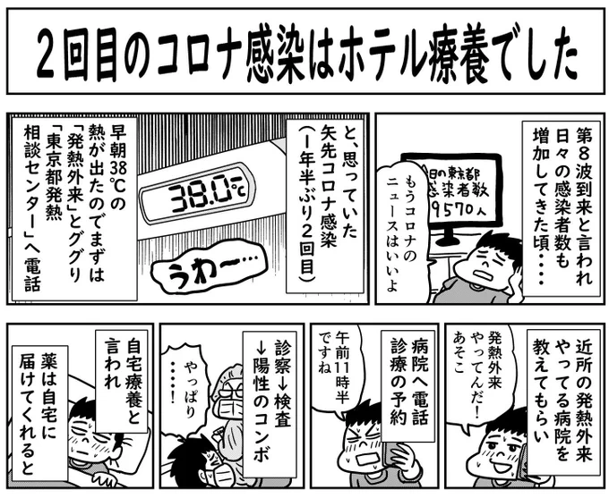 【体験マンガ】コロナ陽性からホテル療養までの手続きは昨年と違いスムーズだった!

コラムにも詳しく書いてあります👇
https://t.co/6sKuY7BeBS 