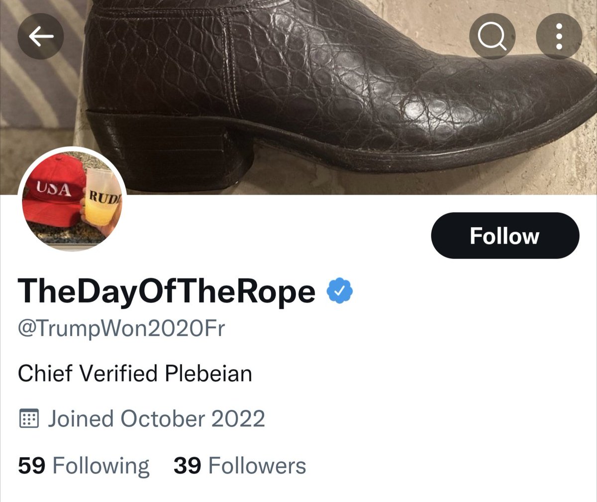 nickmartin's tweet image. This Twitter account bought an $8 @elonmusk verification badge and named itself after a day in the future when neo-Nazis fantasize they will lynch all supposed "race traitors." Twitter says it doesn't violate the the platform's safety policies.