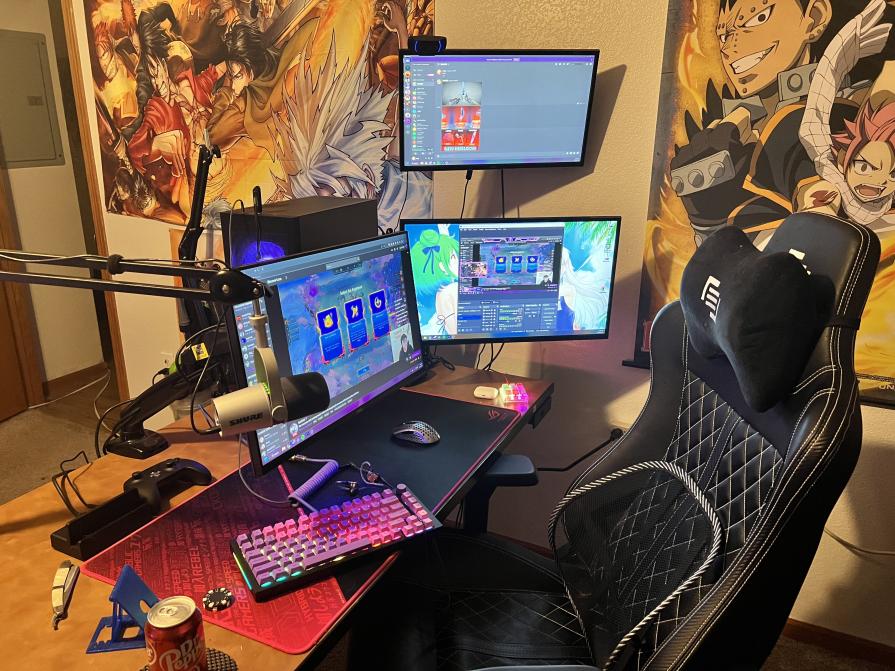 stxyzz's tweet photo. @Ninja little chill setup https://t.co/GPqhHkTycK