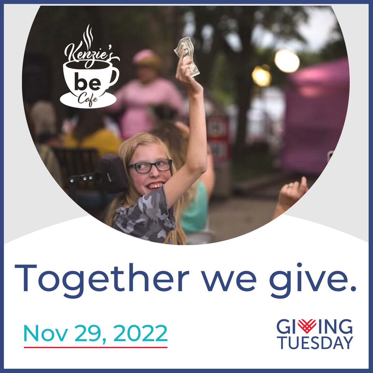 #GivingTuesday is tomorrow! We'd love to be considered for your end-of-year giving! Go to Kenziesbecafe.com to see sponsorship opportunities, DM us for more info, or email kenziesbecafe@gmail.com