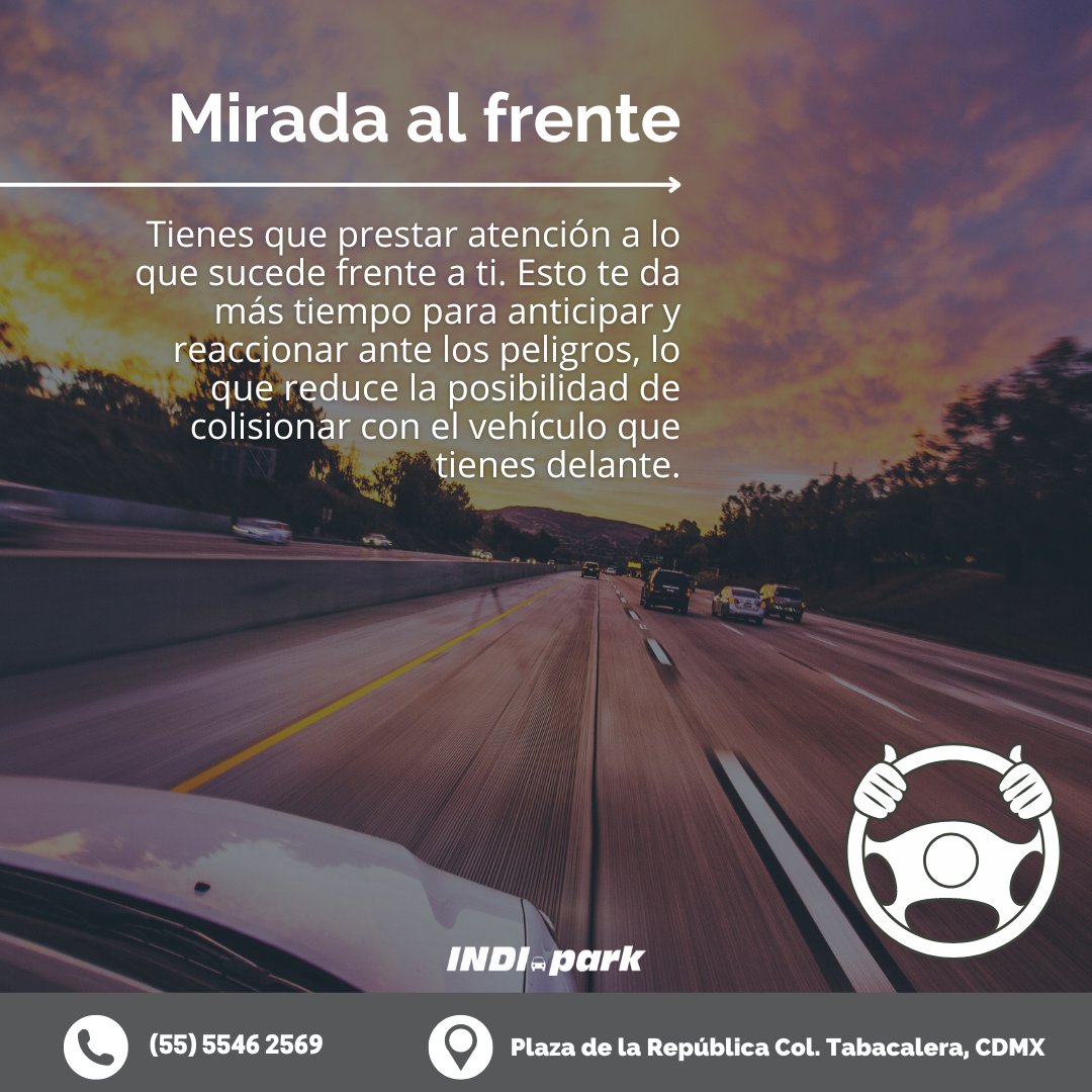 IndiParkMexico's tweet photo. ¿Qué tan bien conduces?
En este apartado te compartimos algunos consejos sobre cómo conducir mejor.
🅿️ En #IndiPark Te esperamos de lunes a domingo de 6 am a 12 h.
#parking #estacionamiento #CDMX #estacionamientosCDMX #autos #autoscdmx #seguridad #monumentoalarevolución https://t.co/KsNdbustZB