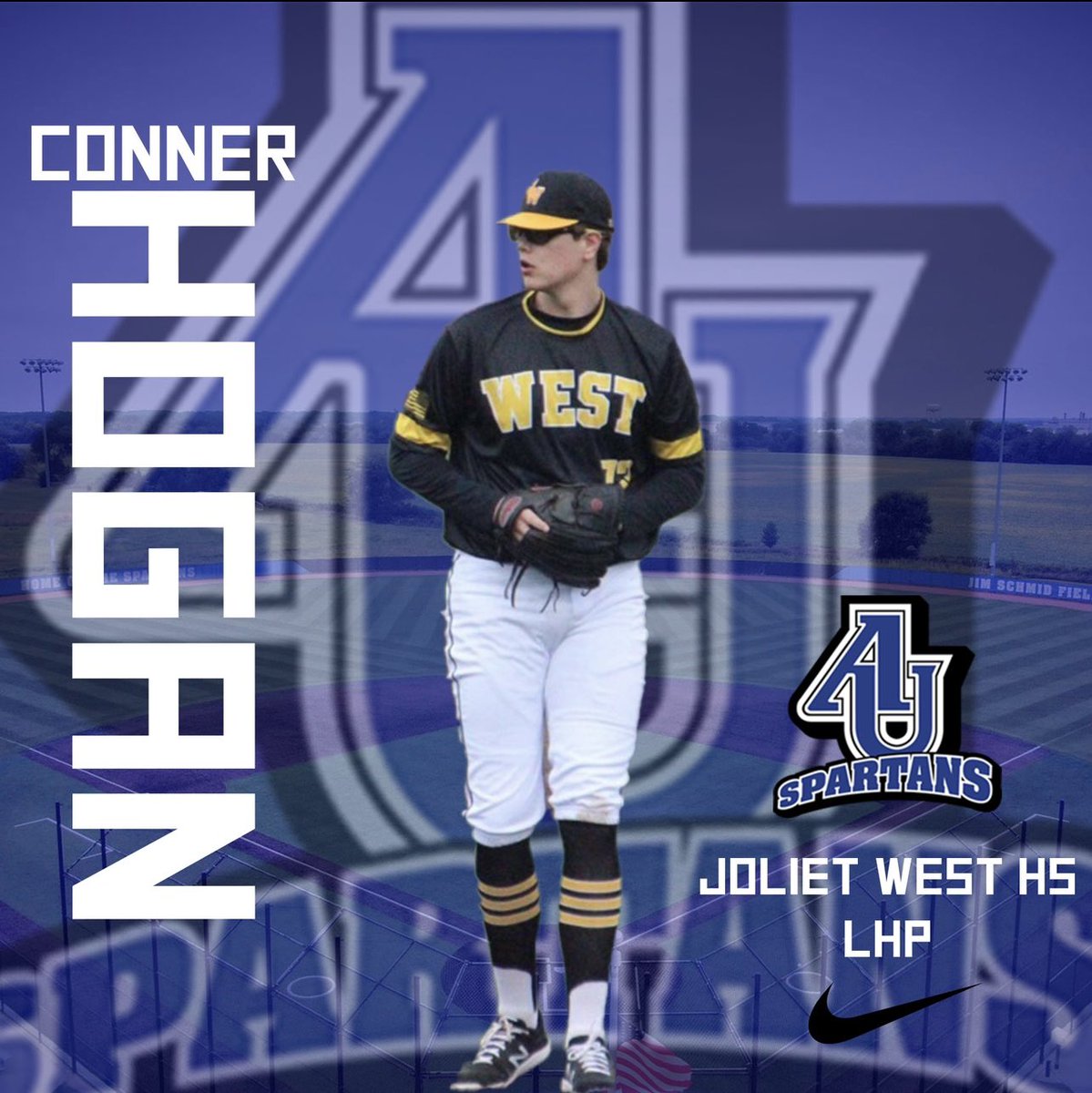 conner_hogan22's tweet photo. Go Spartans! 🔵⚪️ #Committed 
@AUSpartanBase 
@jtwestbaseball 
@ILDYNASTY https://t.co/ev5LZrzLRc