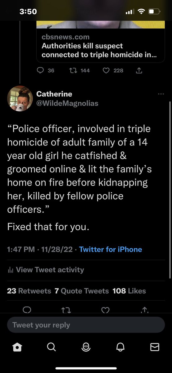 WildeMagnolias's tweet photo. @DyjuanTatro @shaunking I took it upon myself to offer a free edit to CBS… 🫠 https://t.co/TTz6V2u547