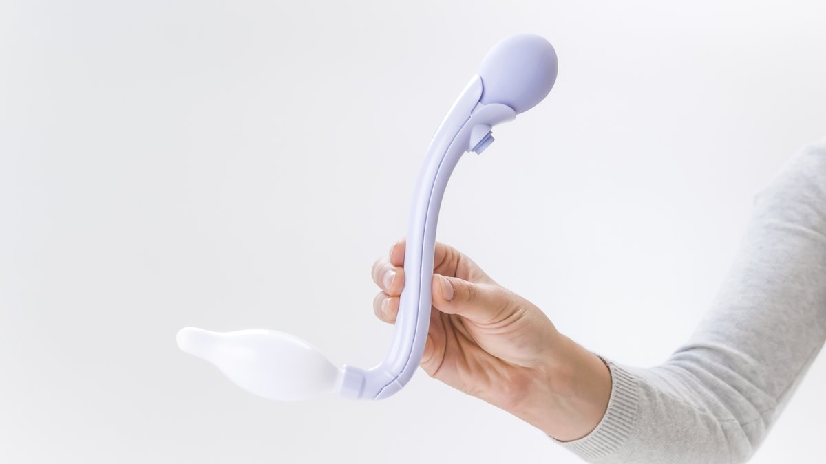 ReleveSupport's tweet image. Introducing Releve, a new tool in the treatment of obstructed defecation and urinary dysfunction. Releve uses an intra-vaginal balloon to provide mild, pressurized support to the pelvic walls to temporarily reduce rectocele, cystocele and other forms of pelvic floor dysfunction.