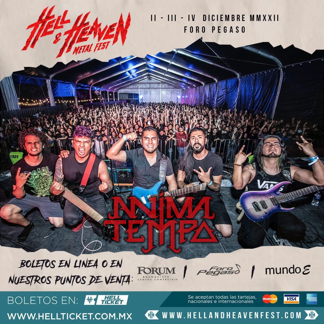 animatempo's tweet photo. Nos vemos el viernes en Hell and Heaven Metal Fest! https://t.co/pNPWmkJUaP