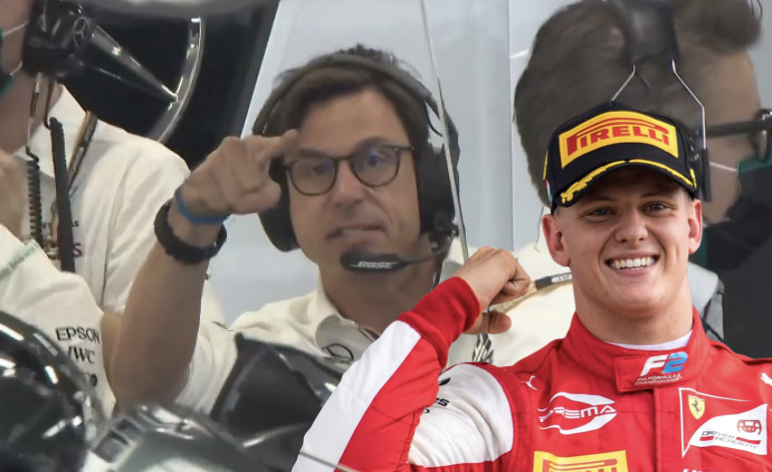 10piecesof8's tweet photo. Mick Schumacher should feel pretty confident about nabbing that reserve seat at Mercedes after Toto Wolff's recent comments #F1 
Details: https://t.co/qCID9gKcOt https://t.co/95NcFFvnSY