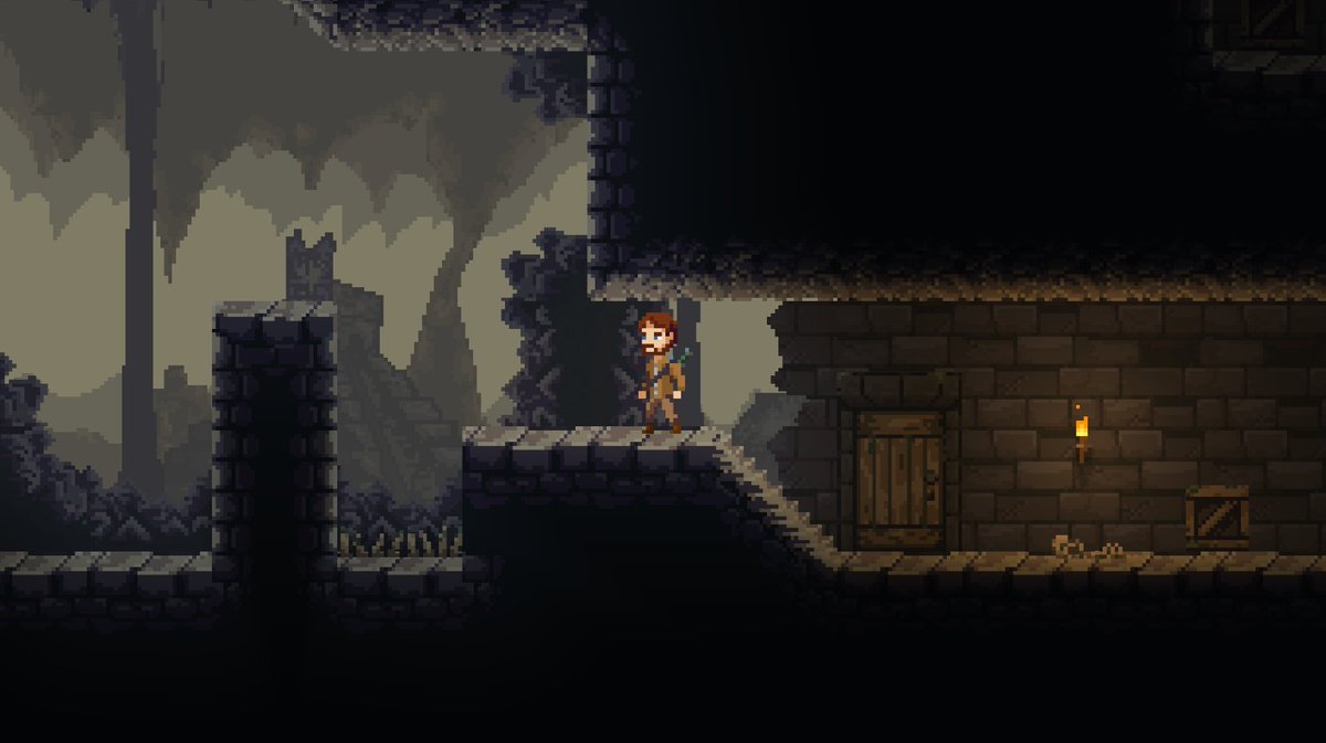 SharpaxGames's tweet photo. KEY the game, is undergoing many updates, gameplay n graphics. We are very happy with the result n we hope you like it too. 

https://t.co/uR70LdDh3P

Follow us in Instagram: @marksviniciusmoraes and @romulommorais

#gamedev #indiegame #unity2d #gameindie #pixelart #metroidvania https://t.co/i3okFFFFVf