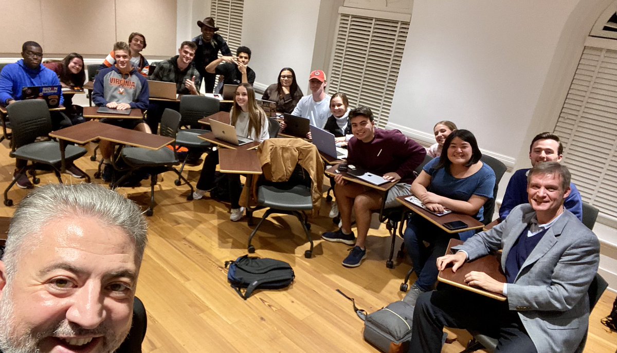 Enjoyed speaking to Prof. Stroupe’s elections class <a href="/UVA/">UVA</a> tonight. Great group of students. Thank you for having me‼️

<a href="/Center4Politics/">Center for Politics at UVA</a>