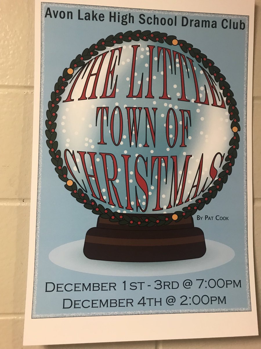 Opening Night is this Thursday Dec. 1st @ 7:00pm. Get your tickets now.
avonlakedramaclub.com