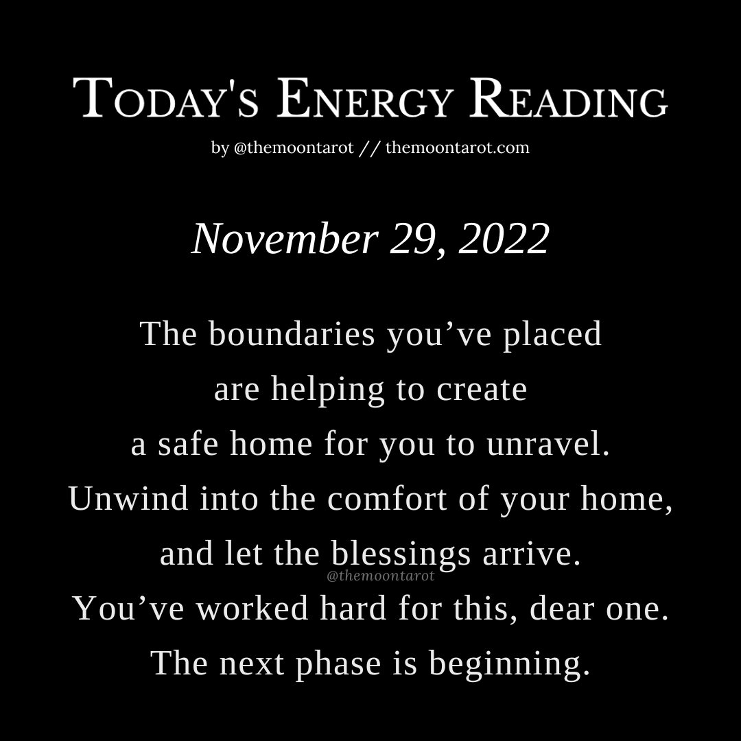 themoontarot_'s tweet photo. Today's Energy Reading: November 29, 2022 https://t.co/fXSJc0vCAC
