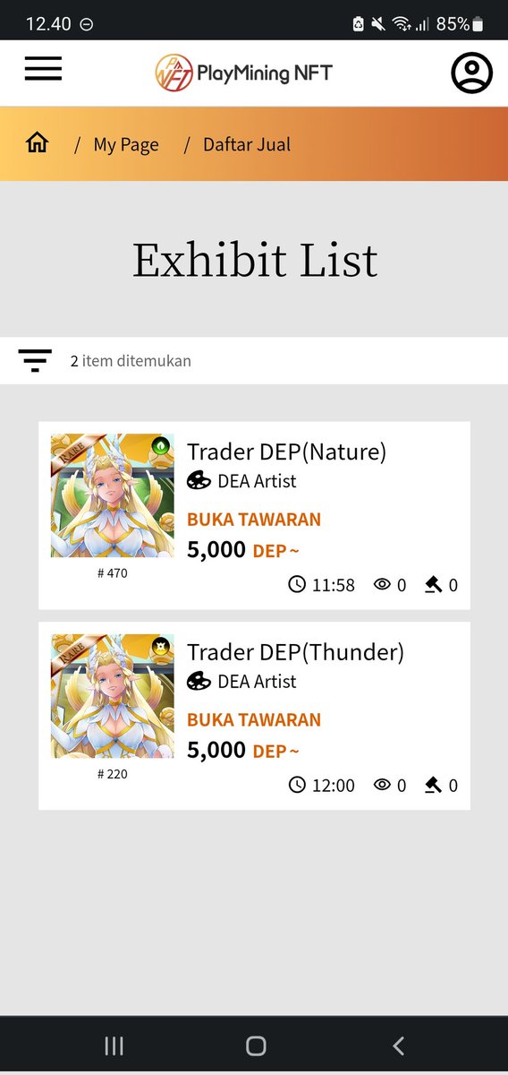 1ns1de_SGG's tweet photo. For sell, 4 hours again.. who another get lucky?๐๐
#SGG #P2E #jobstribes #nftcollector https://t.co/IfG1aeuq8M