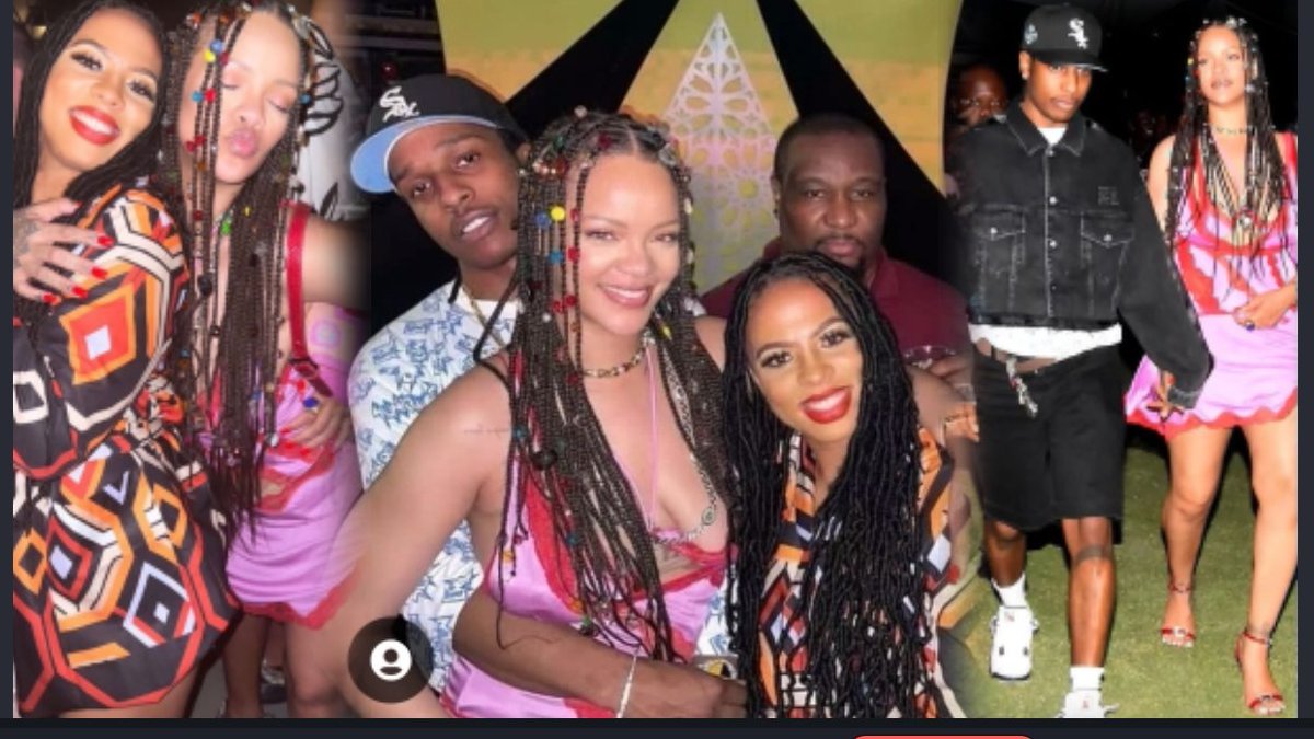 tcntvusa's tweet photo. #Rihanna Β andΒ #AsapRockyΒ at #ImagineWeekend festival in Barbados https://t.co/vnBpuihMQ0 via @YouTube https://t.co/YuGAloHyxl