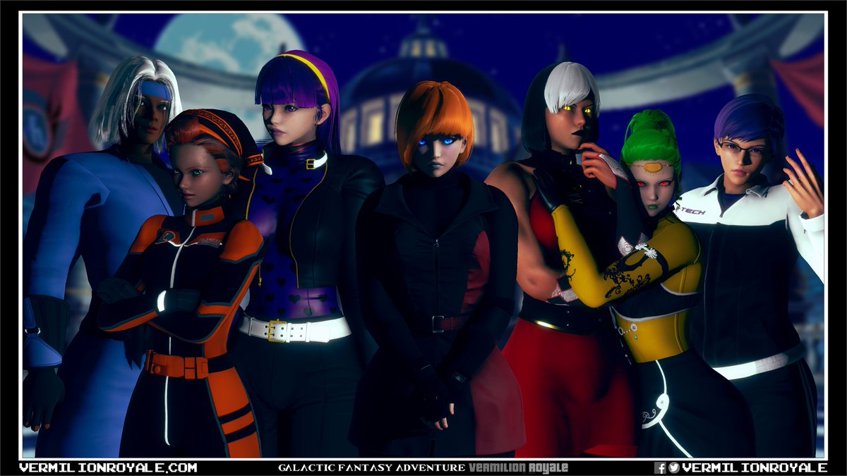 VermilionRoyale's tweet photo. More concept art w/ the final #NovaGarland-centric piece with her &amp; the rest of the main ensemble. In addition, several sketches of #JoanJolicoeur &amp; #Nightrunner's inevitable confrontation w/ their nemesis, #XenoviaAeron. #VermilionRoyale #RichterRamnarine #StudioNeo2 https://t.co/vSJNdPHsNh