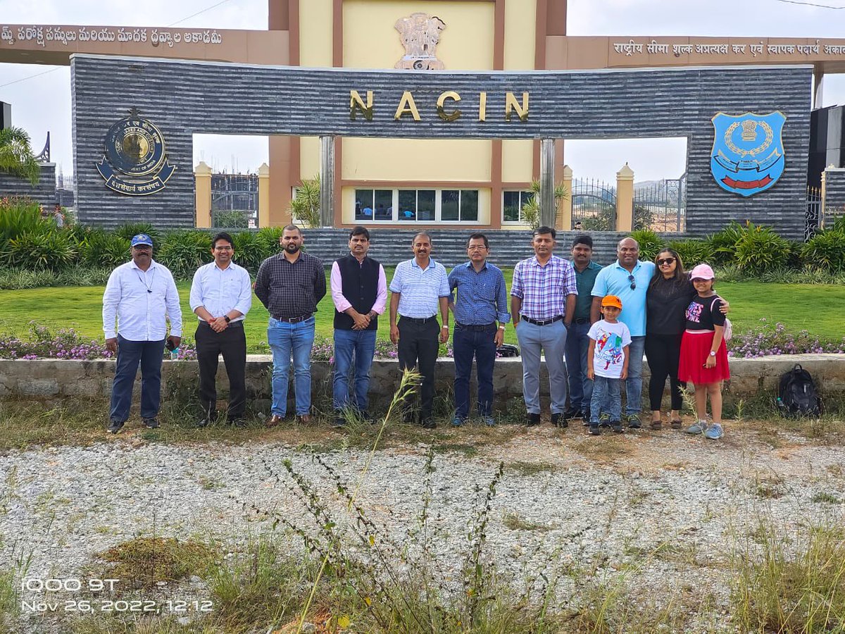 BengaluruNacin's tweet photo. On 26.11.22, Senior Officrs participating in Workshop on Prosecution in Tax Matters visitd  upcming NACIN Palasamudram campus alongwith families as part of familiarisation program. The Officrs witnessed the campus in its embryonic stage with each of its building taking shape(1/2) https://t.co/j2Zhag4gMD
