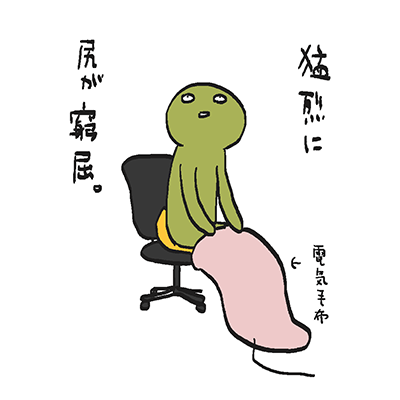 バックジョイ日記。動画見ても正解の座り方がわからない。 