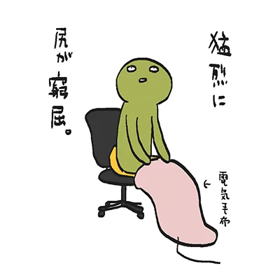 バックジョイ日記。動画見ても正解の座り方がわからない。 