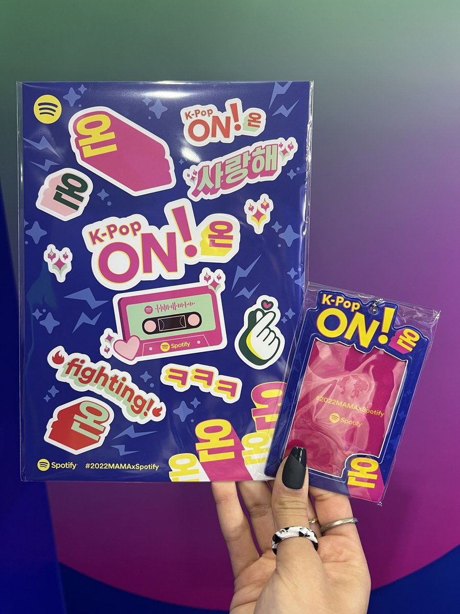 Are you at #2022MAMA? We have a special experience for all K-Pop fans in Osaka outside the Kyocera Dome Osaka! Come share your song of the moment like your fav K-Pop idols from 11am to 5pm today and tomorrow. #MAMAAWARDS #2022MAMAAWARDS #2022MAMAxSpotify