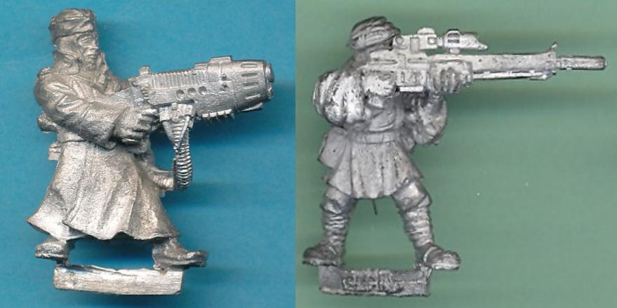 PaintsAreOp's tweet photo. @WibDoesTweets Not sure if these are my favourites, they're both good models, there's nothing wrong with them. But GW not releasing them meant Valhalla never had plasma guns and Tallarn didn't have snipers until Forgeworld made their Tallarns (rip). You would assume snipers are good in desert🤷 https://t.co/UVWBn1J8gn