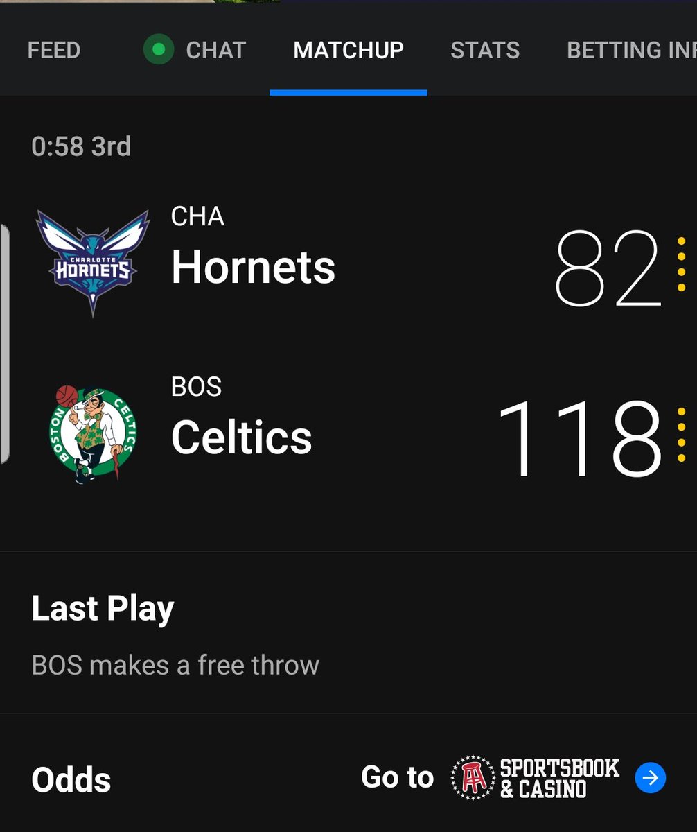 Charlotte must've watched <a href="/jon_bois/">Jon Bois</a> and gang's video about the Bobcats disaster and decided to relive being routed for old times' sake.