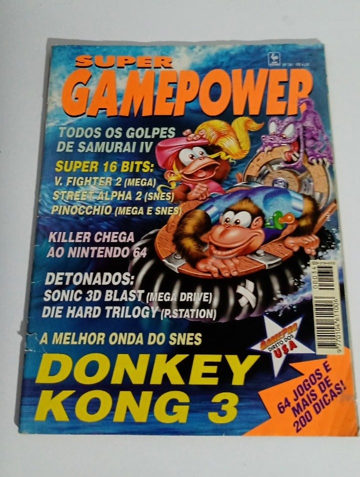 ThiagoMottaS's tweet photo. Deixo aqui pra vcs um mini sonho realizado 😍, que é a aquisição da Super Gamepower de Donkey Kong 3.
Tô atrás agora da edição de DK1/2 🛢️🦍
#SNES #SUPERNINTENDOWORLD #Nintendo #donkeykong #Donkeykong3 #DK3 #supergamepower #gaymer #RETROGAMING #retrogames https://t.co/SqTwP1mjPG