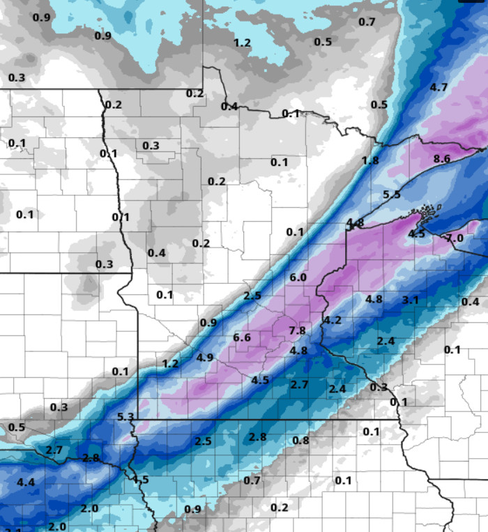 MPR Weather on Twitter "Early evening mesoscale models pumping up
