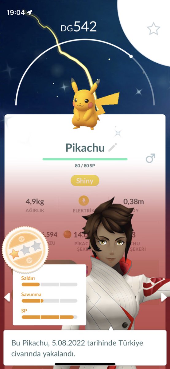 Davis818557911's tweet photo. ⚡️I caught a Shiny Pikachu today⚡️
✨✨ ✨ ✨✨✨ ✨ ✨ ✨ ✨ ✨
#PokemonGO #ポケモンGO #色違い #Shiny #Pikachu #PokemonGORaids #PokemonGOFriend #ShinyPokemon #Pokemon #ポケモン #ポケカ #ShinyPikachu #SeasonOfGO
#pika #pikatyuの実績 #pikahsharing #Pikart #pikaster #pikatube#pik https://t.co/G5auWTPYNz