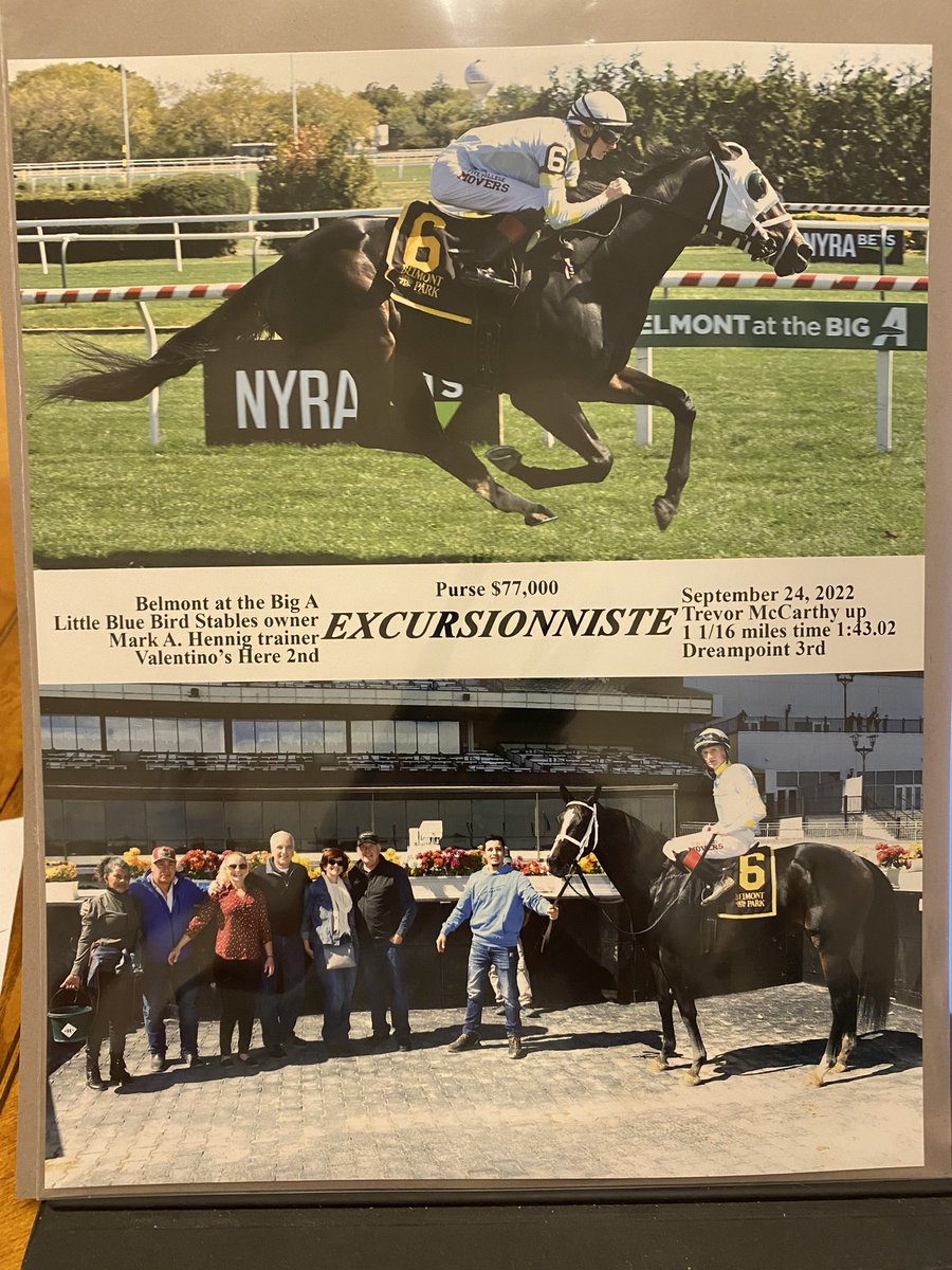ThruTheBridle's tweet photo. Searching for wall space for the NEW @LBBStables section!
#ExMan
@JoeT_OnTheSide @Hennigracing
Nice to be on the board, have plenty of room for more! https://t.co/2dGJW917UA