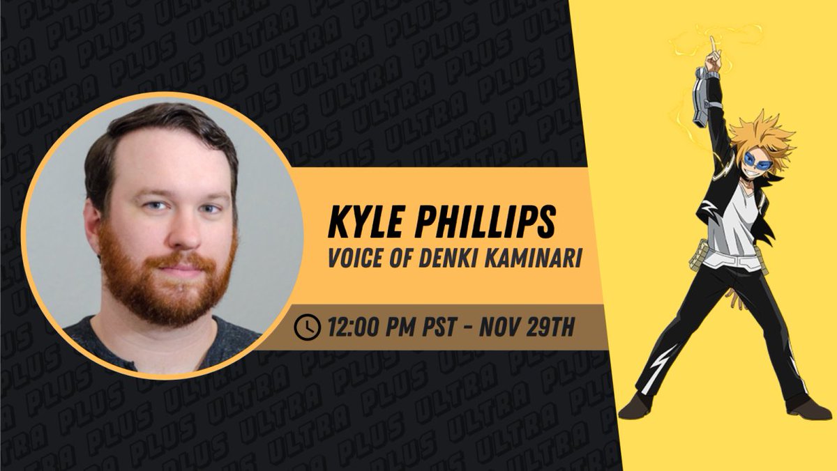 MHADiscord's tweet photo. We're hosting an AMA with @KylePhillipsFun tomorrow afternoon! 

Be sure to drop by and tune in at 12:00 PM PST!

https://t.co/cocFpU3MSH https://t.co/ZT7qrgzKyP