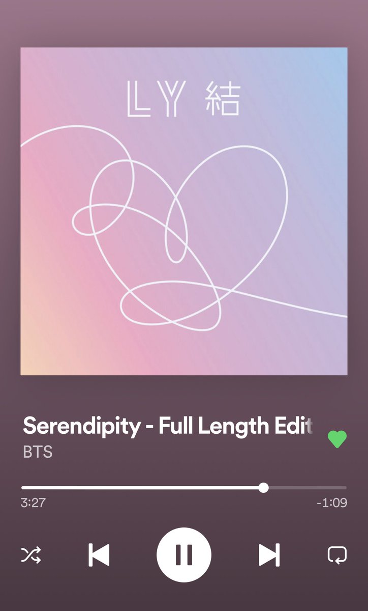 smussle's tweet image. Total ‘Serendipity’ “Our happiness has been destined, Cuz you love me, And I love you” 💛💜 #ForeverARMY #JIMIN #지민 @BTS_twt